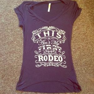 Ocasion Navy Blue Top